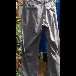 Garnet hill grey cotton chinos size 10 P